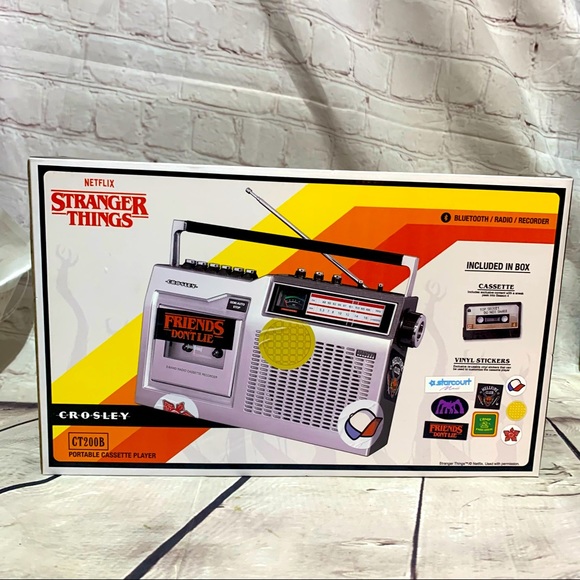 Crosley Portable Audio & Video New Stranger Things Crosley Cassette